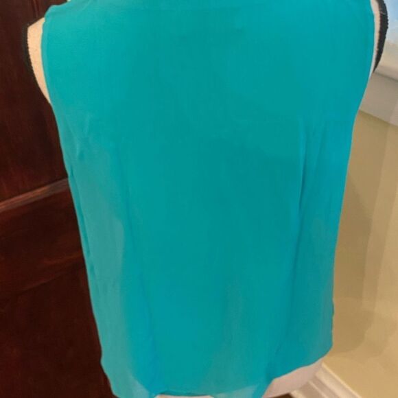 Karl Lagerfeld Sz S Layered Sheer Top - Picture 7 of 10